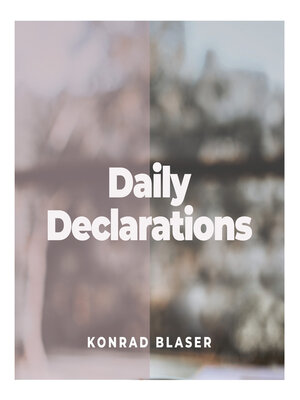 cover image of Daily Declarations